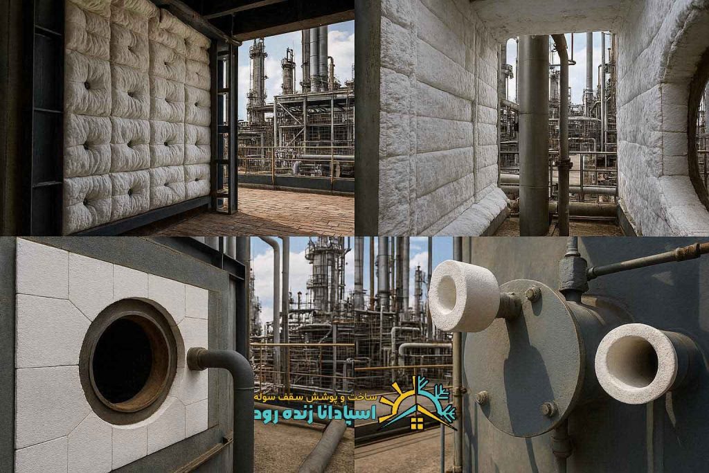 استفاده پشم سرامیک در بخش های مختلف