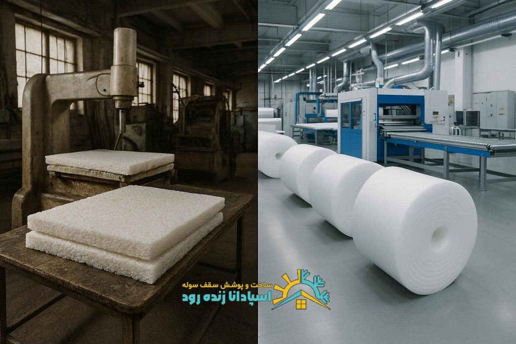 تاریخچه و سیر تکامل فوم پلی اتیلن