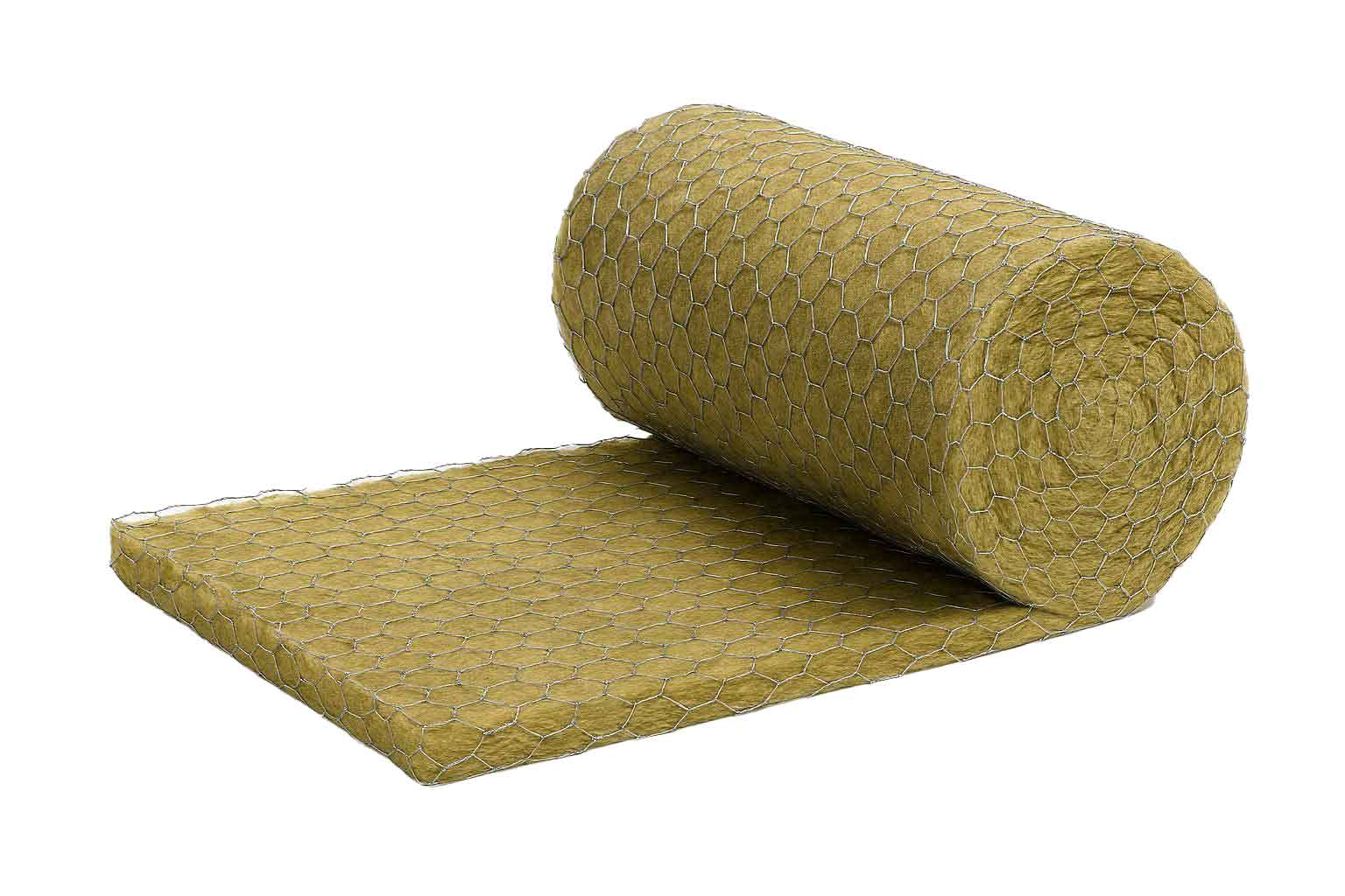 پشم سنگ توری دار (پتویی )