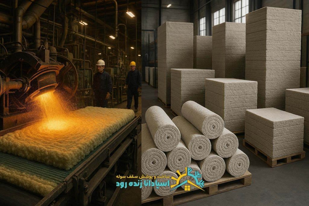 پشم سرامیک چگونه ساخته میشود