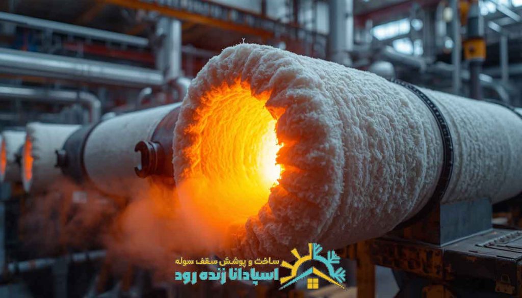 پشم سرامیک در اگزوز و لوله داغ