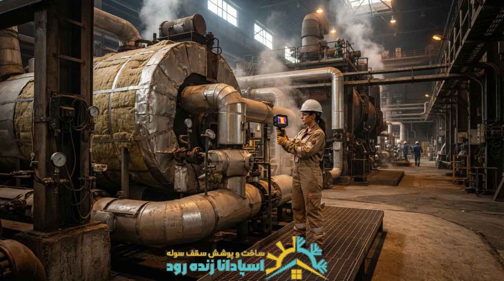 مقاومت پشم سنگ در برابر دما، آتش و شرایط سخت صنعتی
